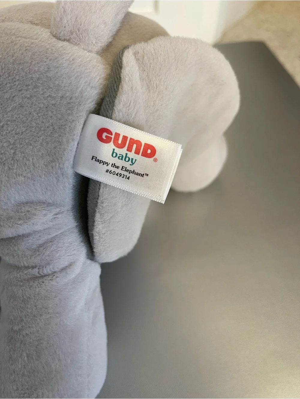 Gund Baby Flappy the Elephant Musical Plush Peek-a-Boo Game Singing Modes NWT